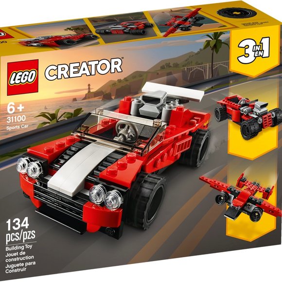 LEGO® Creator Sports Car Building Set 31100 - Picture 1 of 2